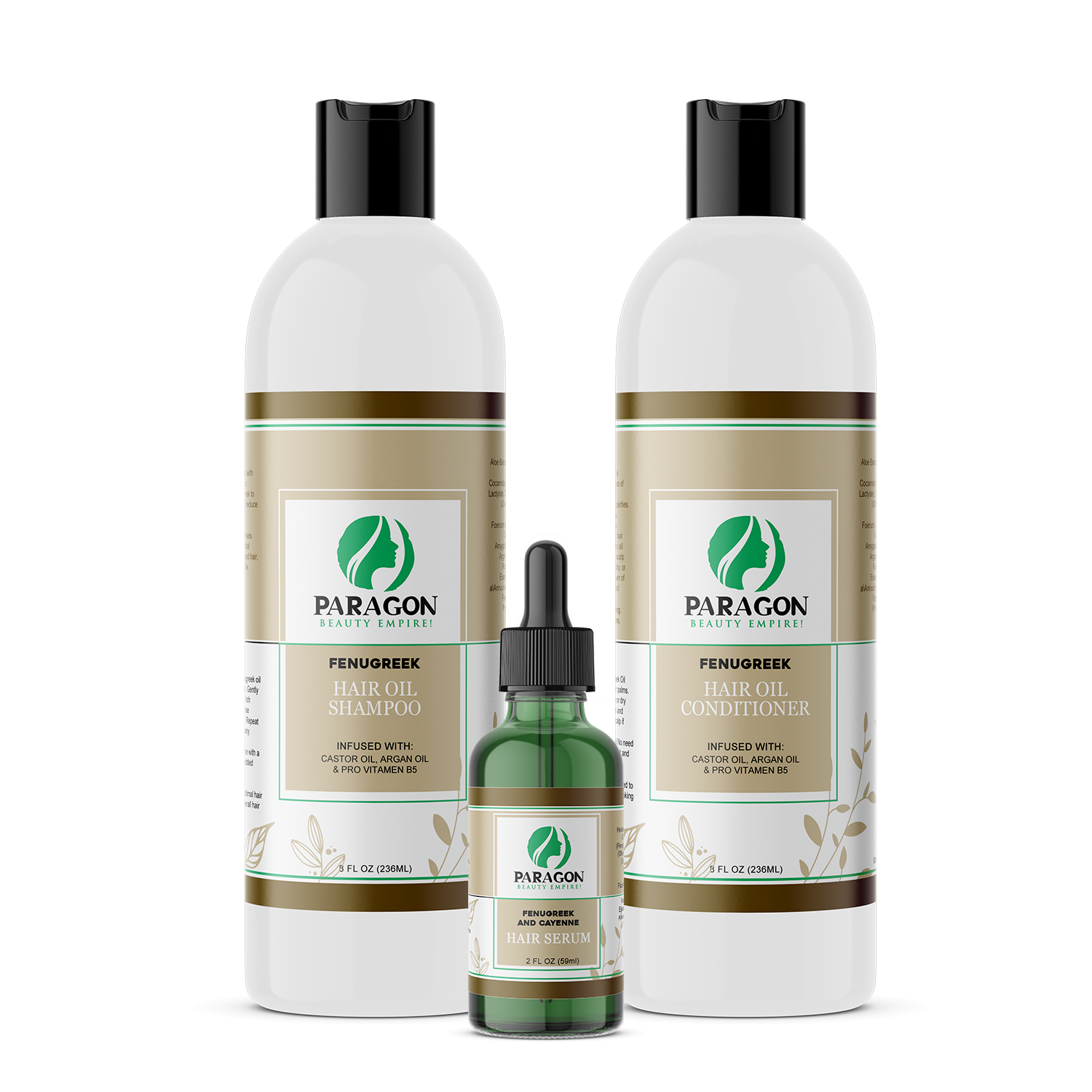 Fenugreek Haircare Bundle – Strengthen, Nourish & Grow Naturally